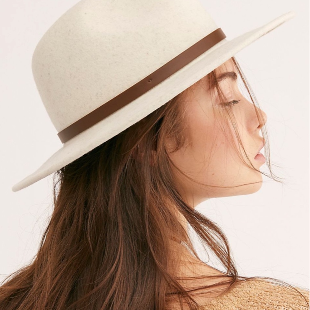Free people cream hat
